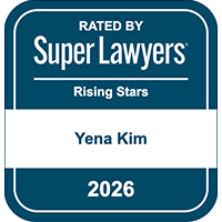 Yena Kim - Super Lawyers Badge 2026